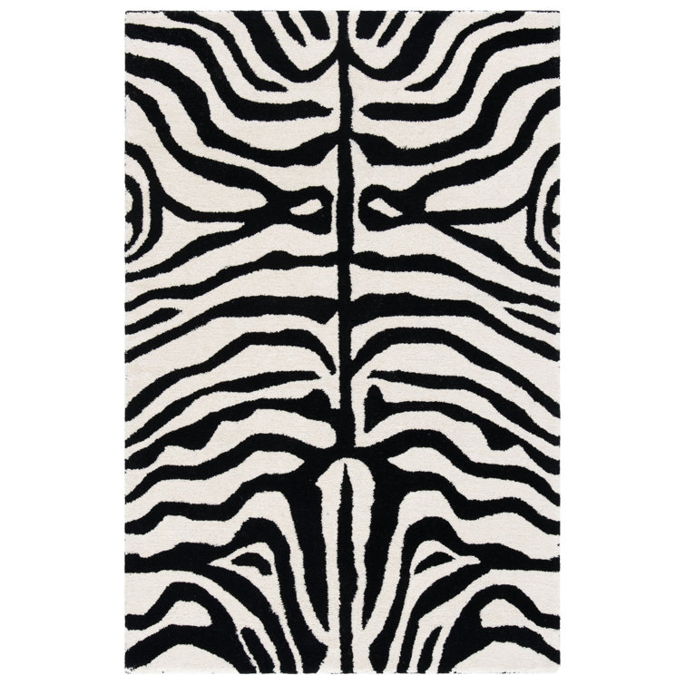 Christoper Hand Tufted Wool Animal Print Rug