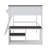 Queen Size Loft Bed (Desk, Open Shelf, Storage Box & USB Charging Station)