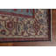Tapis floral floral Heriz Serapi noué à la main