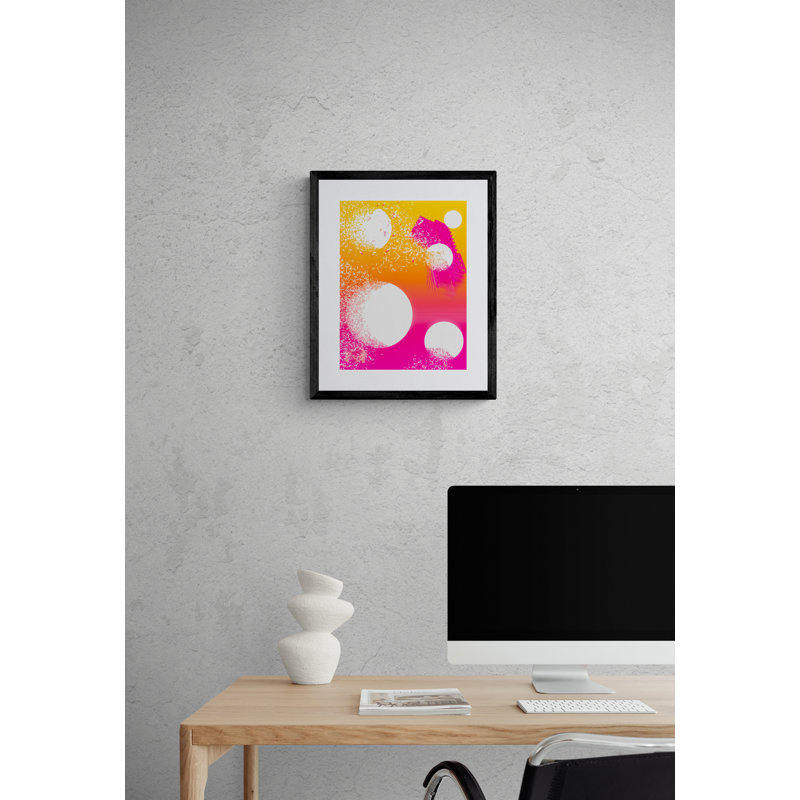 Confetti Pop par Kevin Quinn - Art encadré, 32" H x 24" W