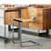 Aubrey Upholstered Counter Stool with Metal Frame