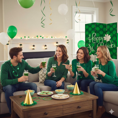 The Holiday Aisle® Paravent St. Patrick 