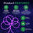 LED Rope Light Purple - For Indoor And Outdoor Use, 24 Feet (7.3 M) - 10MM Diameter - 144 LED Long Life Bulbs Rope Tube Lights - Pack Of 2-1268273708