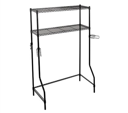 The Mini Shelf Supreme Adjustable Shelving Unit - Black