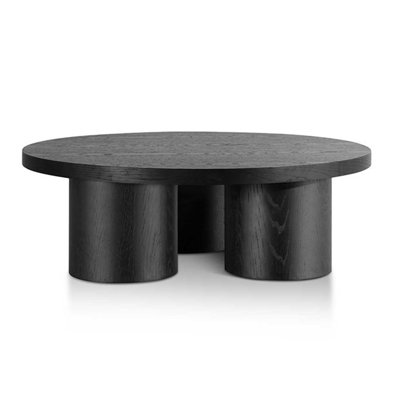 Italian modern minimalist round coffee table