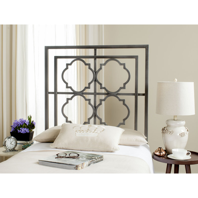 Silva Metal Headboard, Twin, Antique Iron