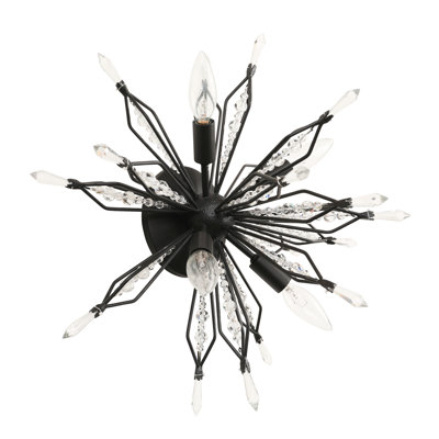Plafonnier encastré sphérique Spoutnik 4 lumières Orbital