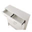 Rangement pour chaussures de couloir avec rangement cubique - armoire fonctionnelle blanche