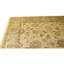Hand Knotted Wool Oriental Area Rug in Beige And Green
