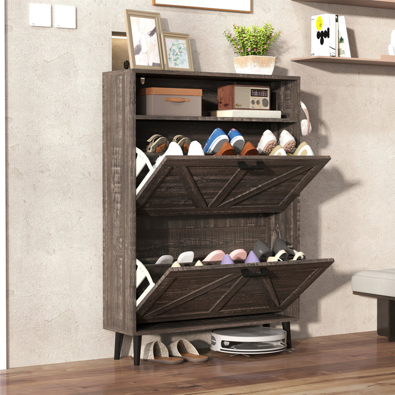 Armoire de rangement pour chaussures Farmhouse