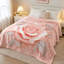 Jeté Fluffy Rose-134396586