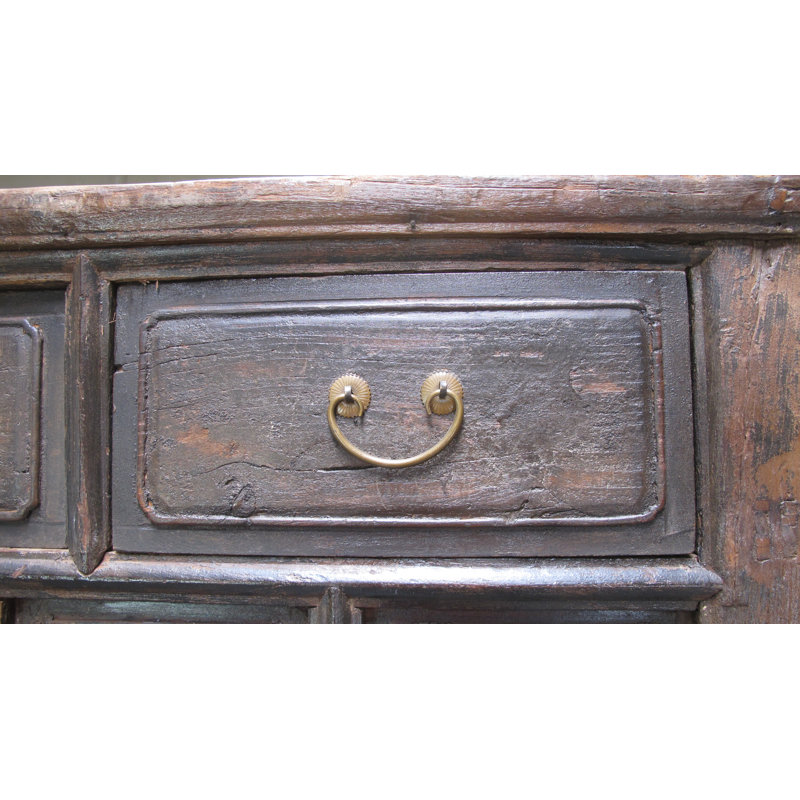 Imperial 16th Century Elm Display Cabinet