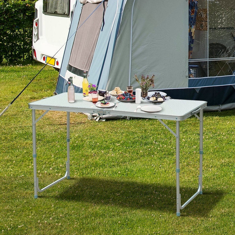 Table de camping pliante Outsunny