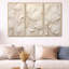 Minimalisme blanc tulipes symphonie - ensemble de reproductions d'art mural tulipes-546499968-542350306