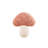 Full/queen Bed With Mushroom , Fabric, Bedding Mushroom, Fill,