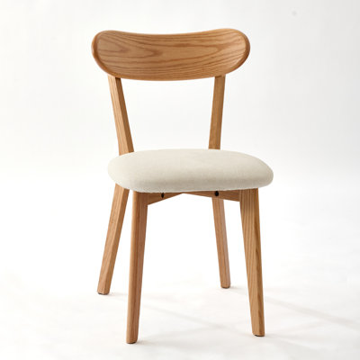 Solid Wood Wing Back Side Chair