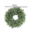 Couronne de 20 po olive pour décoration de porte d'entrée - Couronne de printemps et d'été avec base en fausse vigne - Décoration de porte de campagne rustique