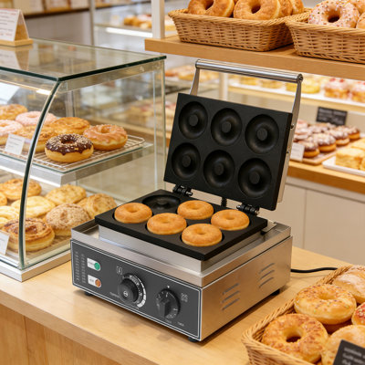 1550W Non-Stick Donut Making Machine