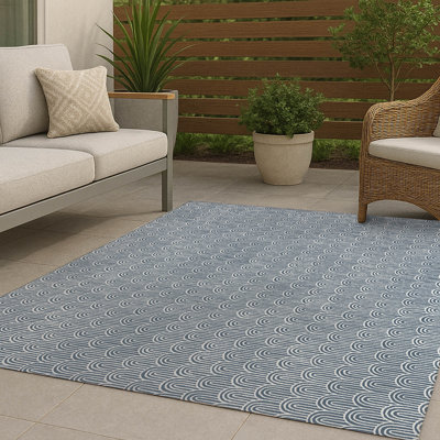 Rolling Hills Non-Slip Outdoor Rug