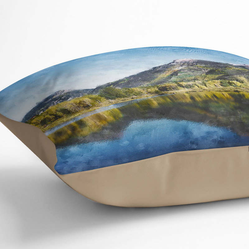Square Throw Cushion, 55cm H x 55cm W x 20cm D, Stone