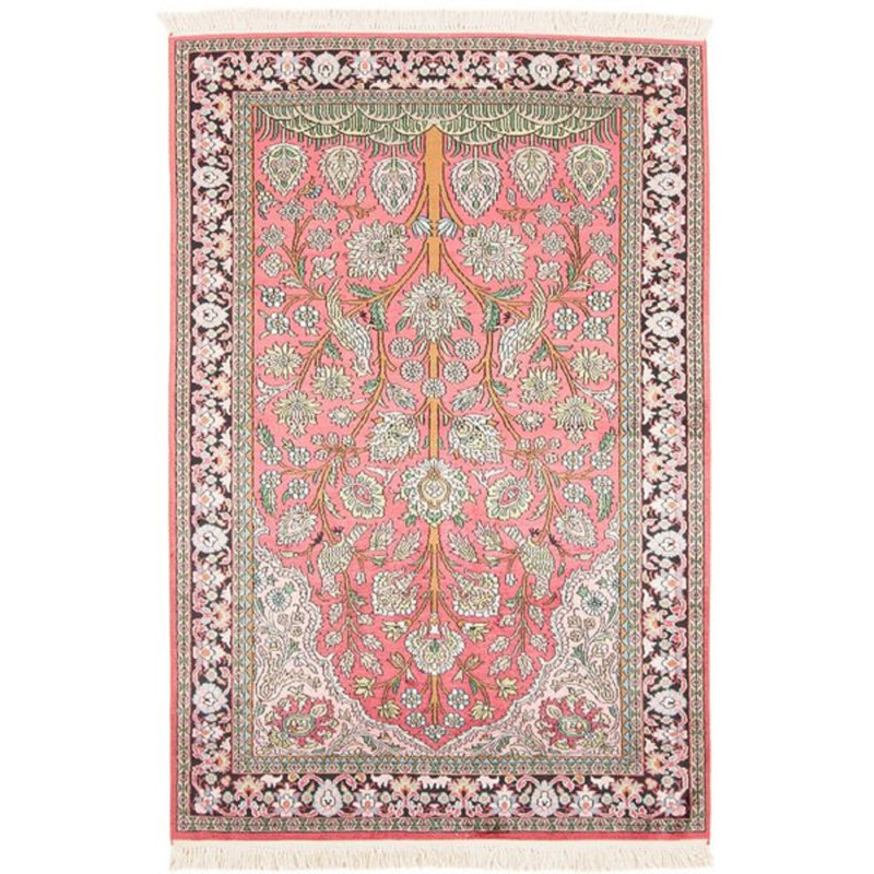 Rectangle 121 cm x 180 cm Oriental Hand Woven Area Rug