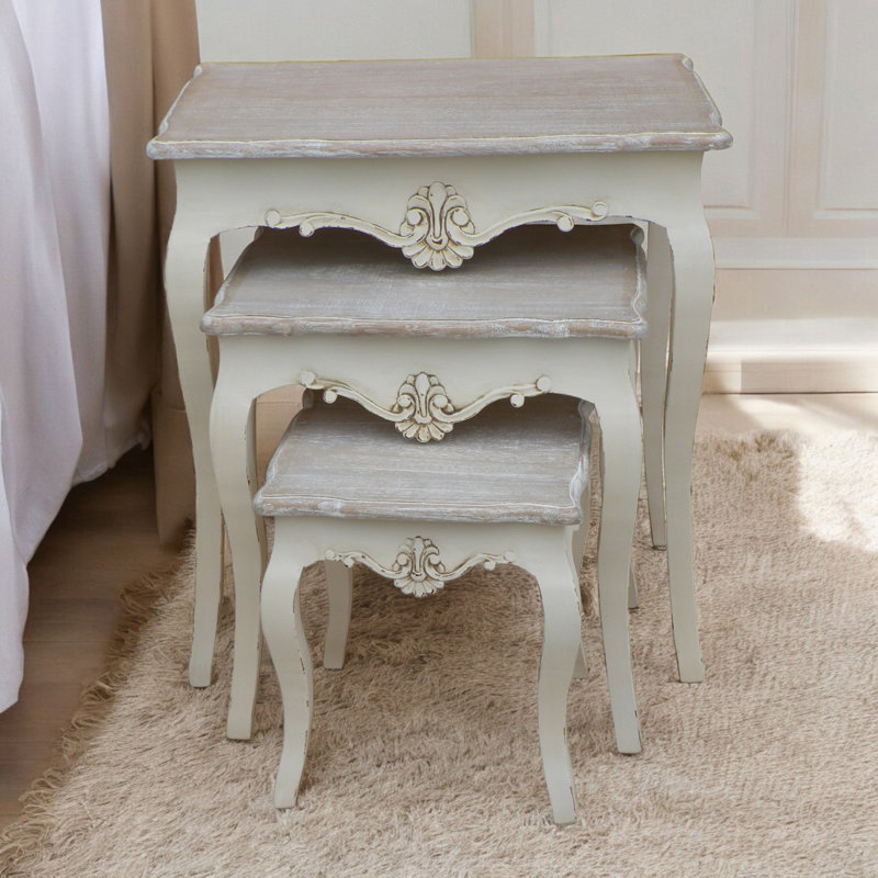 Solid Wood Nesting Tables