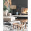 Romola 22 In. Matte Black Table Lamp With Natural Rattan Shade And 3 Way Switch-751394455