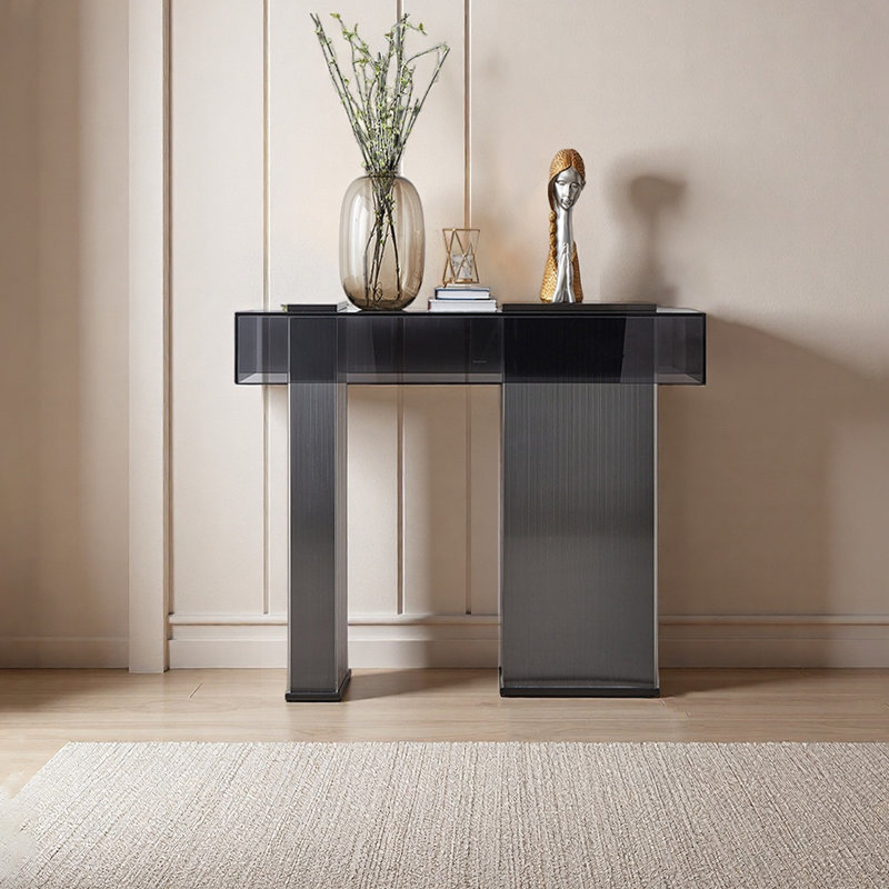 Console créative de style italien, H 33,46 po x l 31,5 po x P 11,81 po