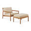 Jack Outdoor Teak Ottoman-481879683-481879709