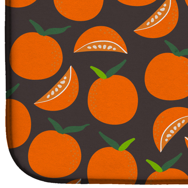 Tapis de séchage oranges