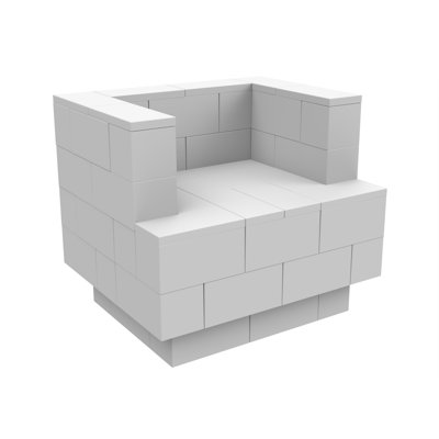 EverBlock 36" W Armchair