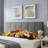 Linen Upholstered Headboards With Metal Leg-522341340