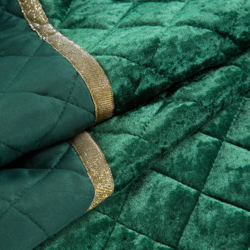 Primeaux Bedspread, Dark/Green