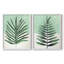 Impression encadrée Verging Palm I-Premium - prête à être accrochée - aucun clou requis - aucun clou requis-1737995901-1737995880