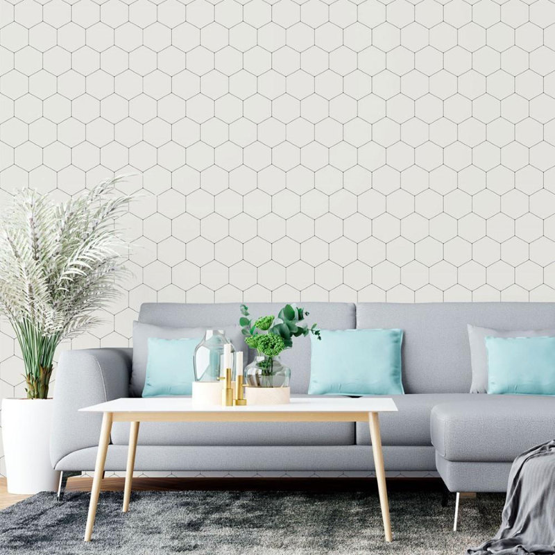 Rouleau de papier peint adhésif doux L 126 po x l 24 po Ahniyla