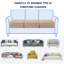Housse pour canapé à coussins carrés Allington-50350268