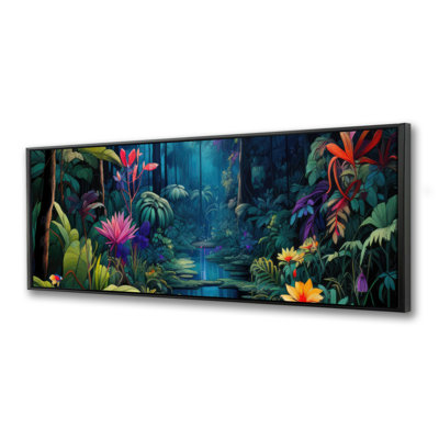 The beauty of nature Framed canvas