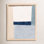 Composition in Blue 2 Print by Julia Balfour