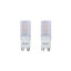 40 Watt Equivalent G9/Bi-pin Dimmable LED Bulb