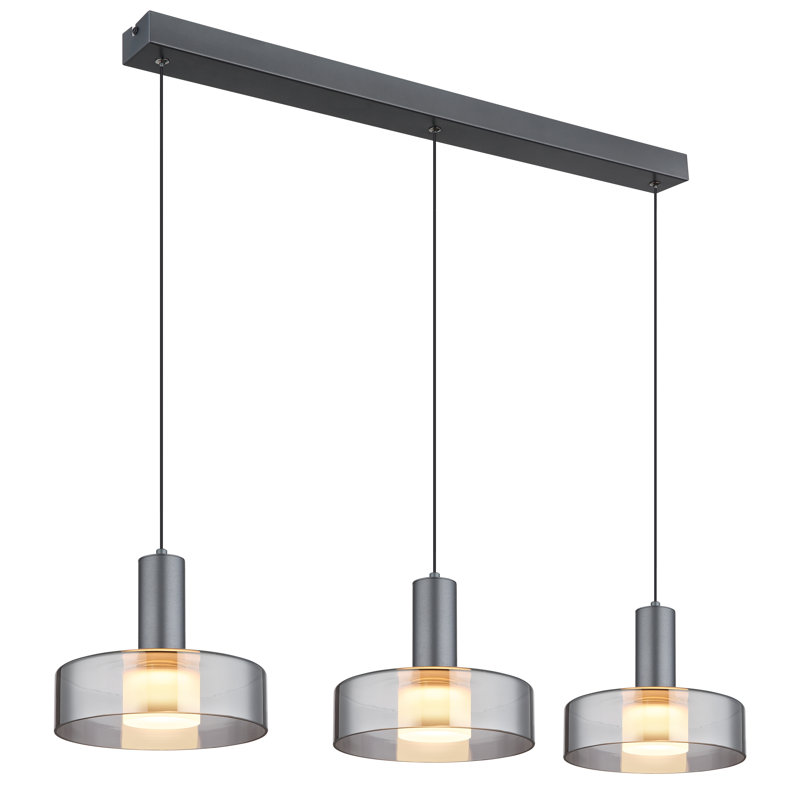 Dauji 1 - Light Silver LED Pendant