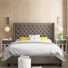 Londono Upholstered Wingback Bed