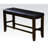 Nottingham Black and Espresso Counter Height Bench