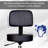 Height Adjustable Swivel Bar Stool
