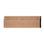 Moulure de base à teinture pour bois franc massif de l 5 1/4 po x L 5 1/4 po x P2,72 po.