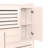 Multi-Functional Tipping Bucket Shoe Cabinet with Wall Cabinet, Space-saving Design Foyer Cabinet with 2 Flip Drawers-1469684043