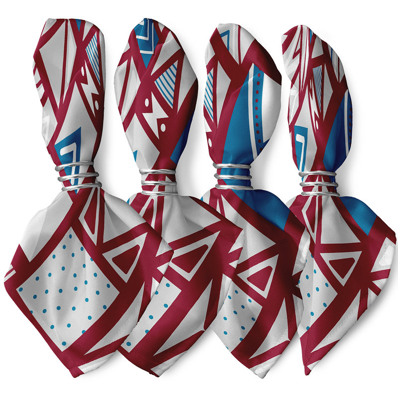 Ensemble de serviettes 22 "The Holiday Aisle, Canneberge