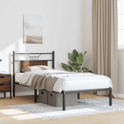 Bed Frame Without Mattress Engineered Wood