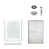Satin Nickel/White is out of stock