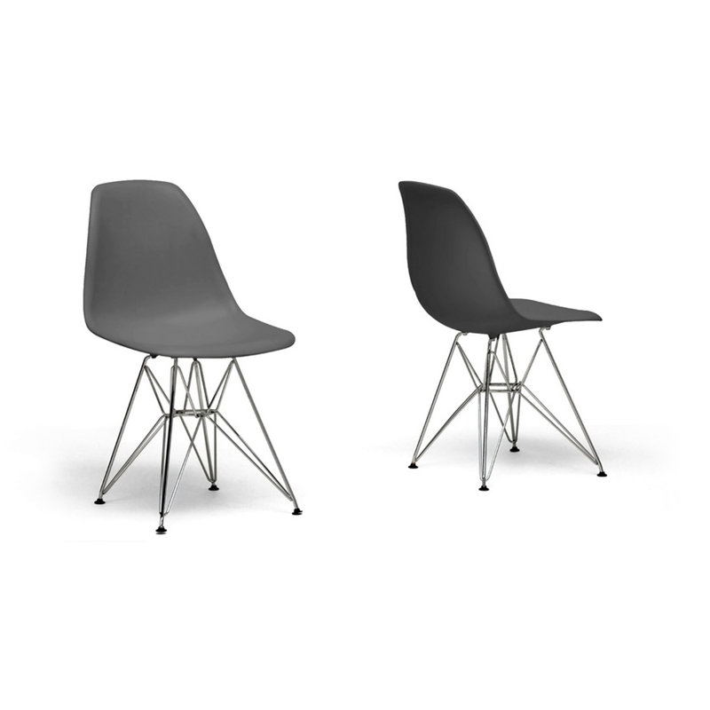Chaise d'appoint Segal, Gris