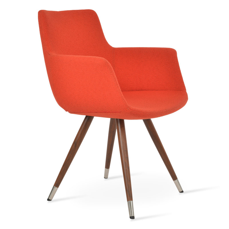 Fauteuil Bottega Star, Blanc cassé, Or
